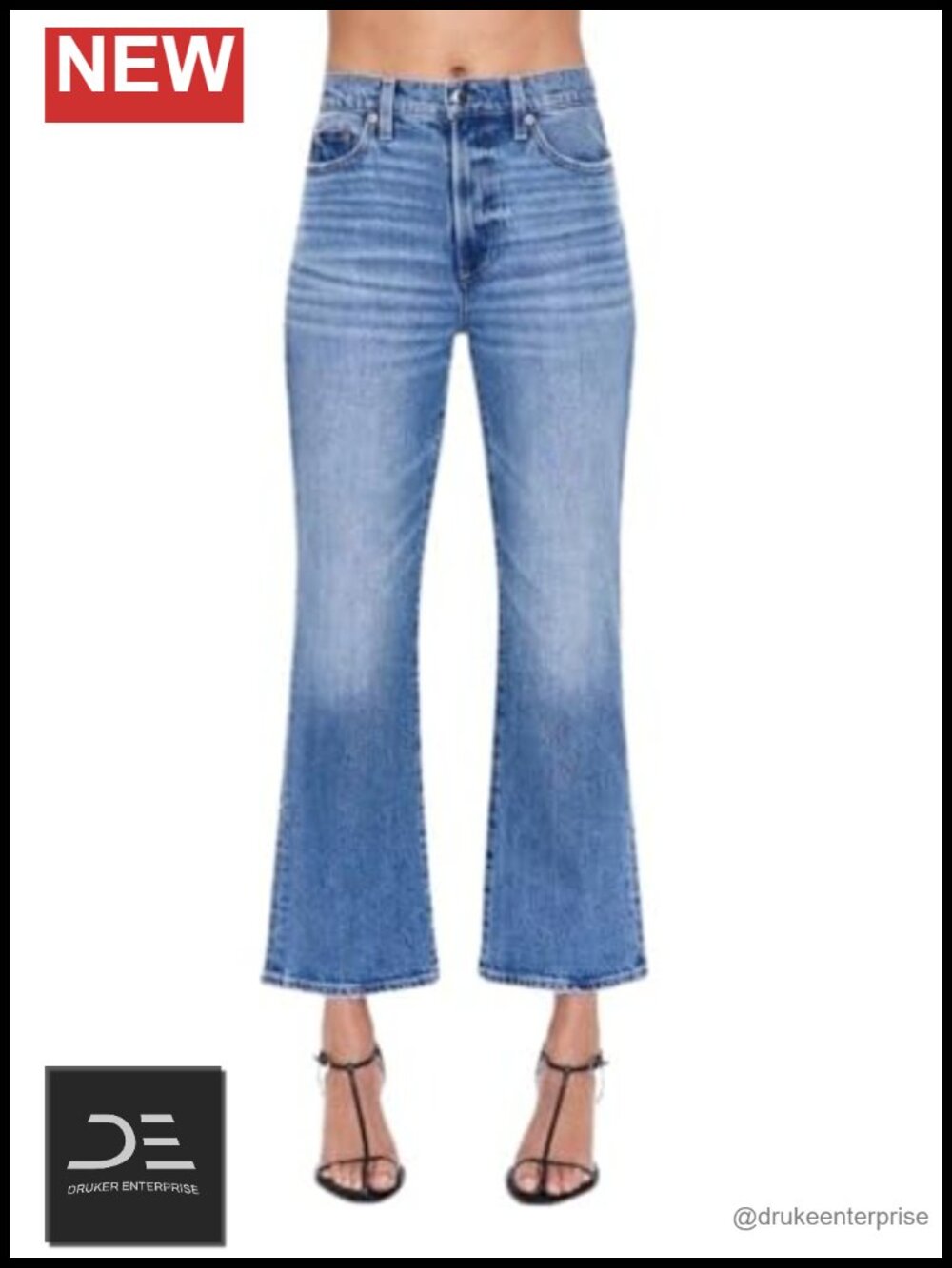 Pistola Ally High Rise Ankle Boot Cut Jeans